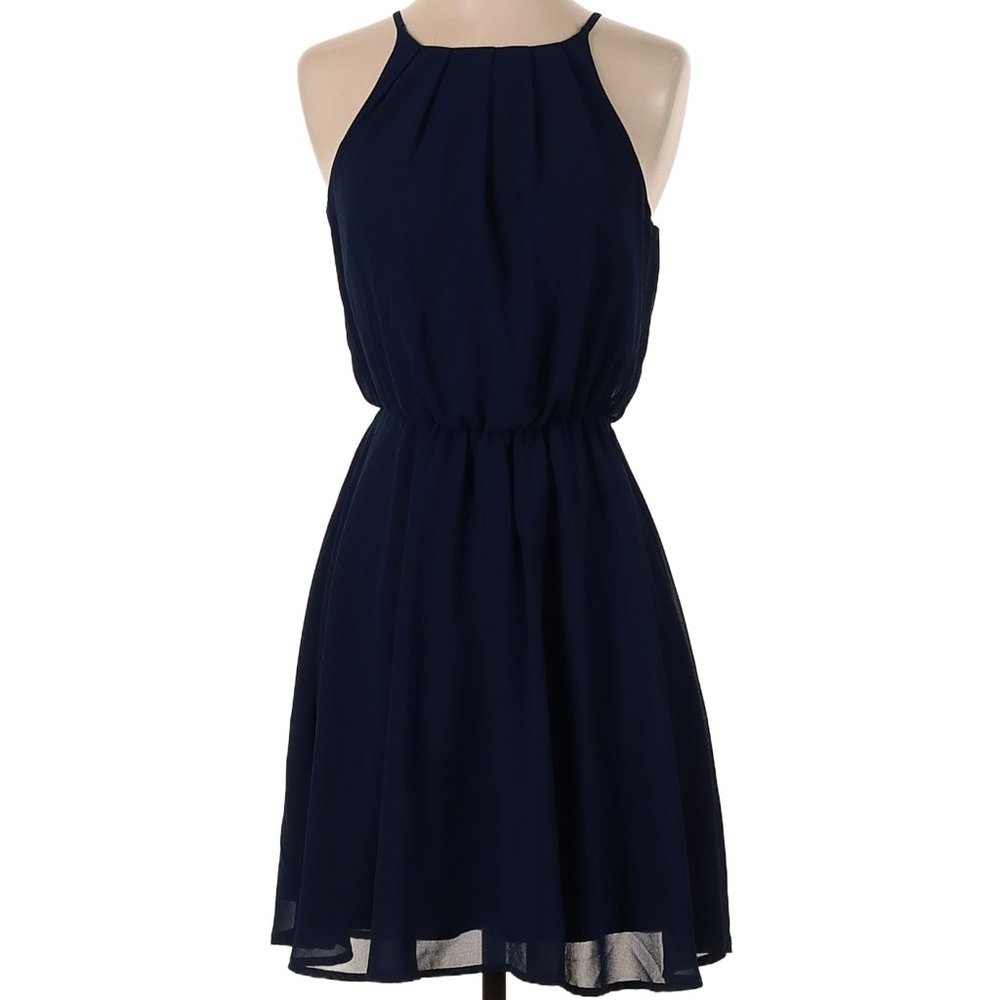 Dark Blue Dress